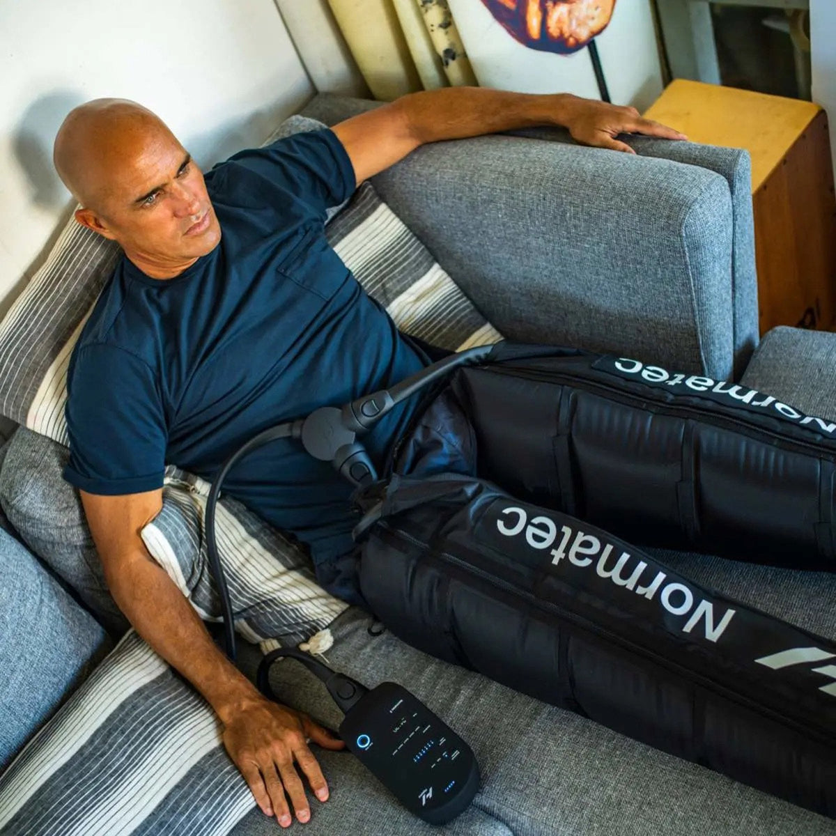 Normatec 3 Leg Package Pneumatic Compression Massage Garment and Control Unit 63010 001-03