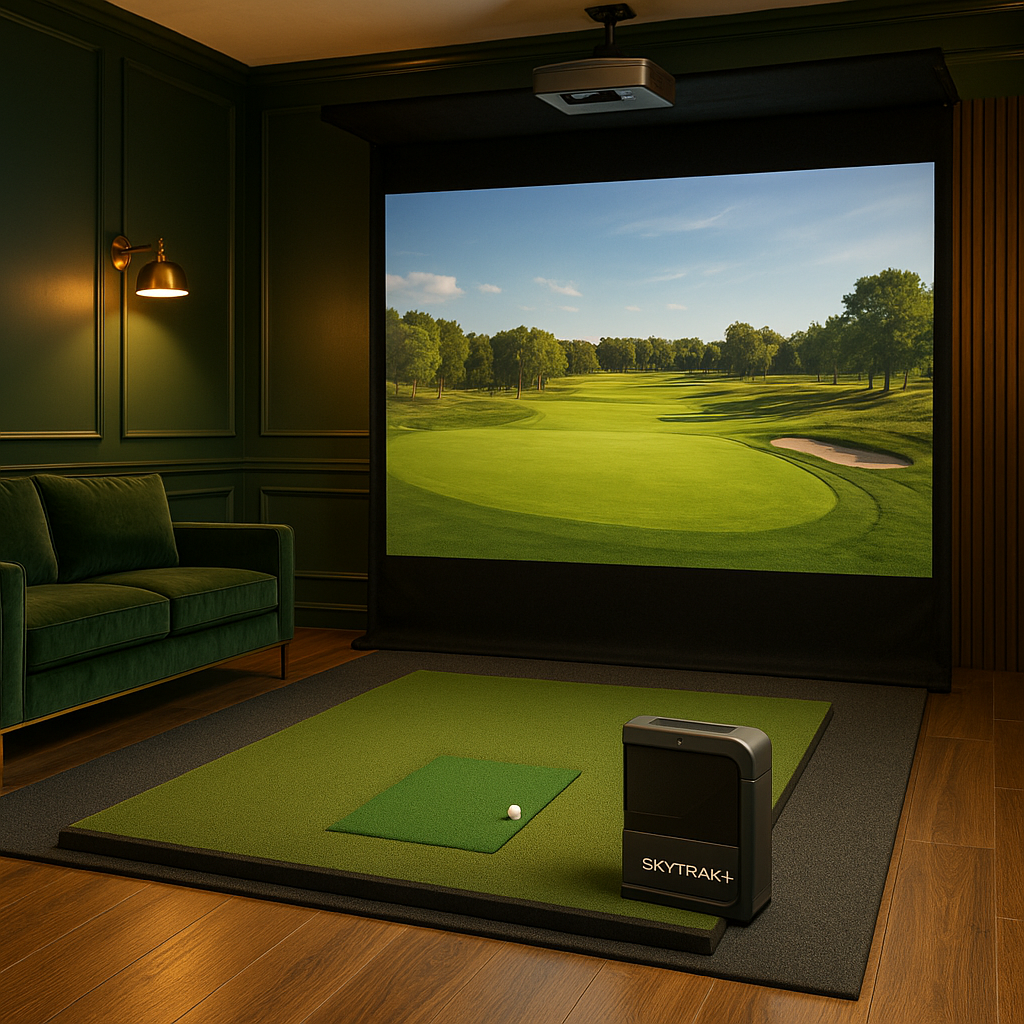 SkyTrak+ Golf Simulator Package