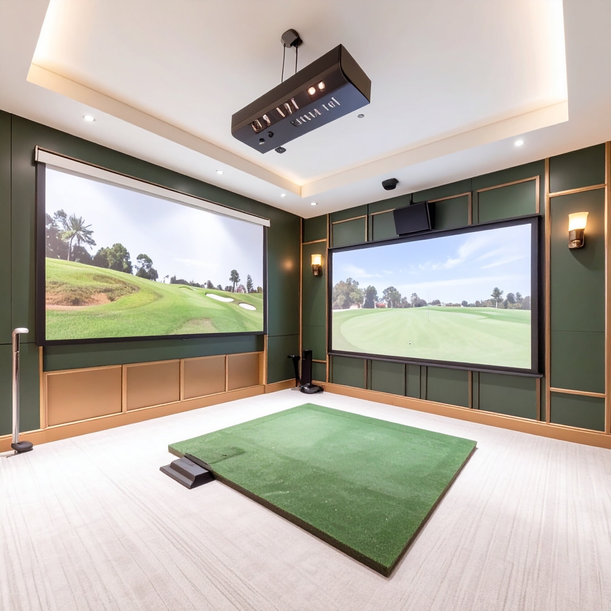 SkyTrak+ Golf Simulator Package