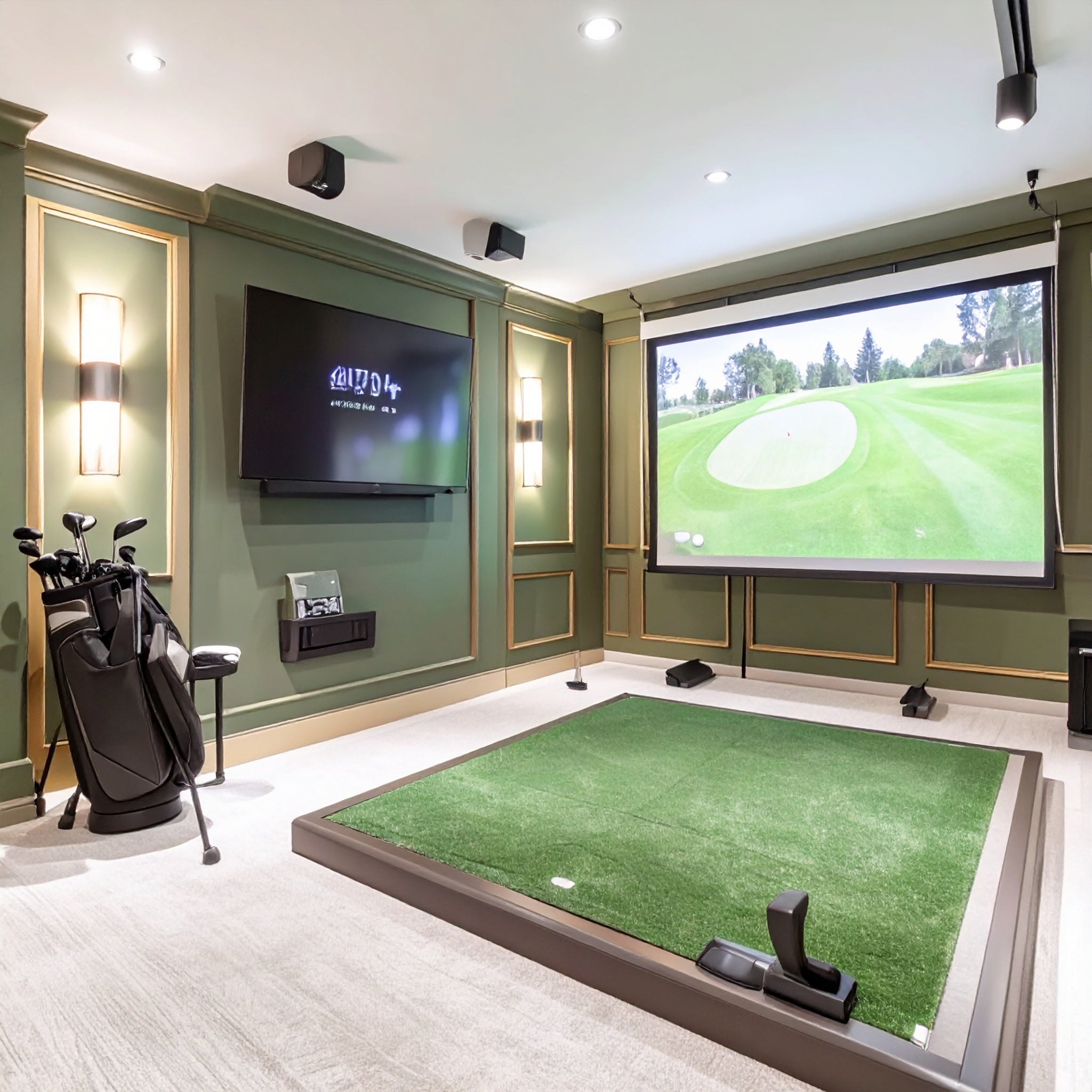 SkyTrak+ Golf Simulator Package