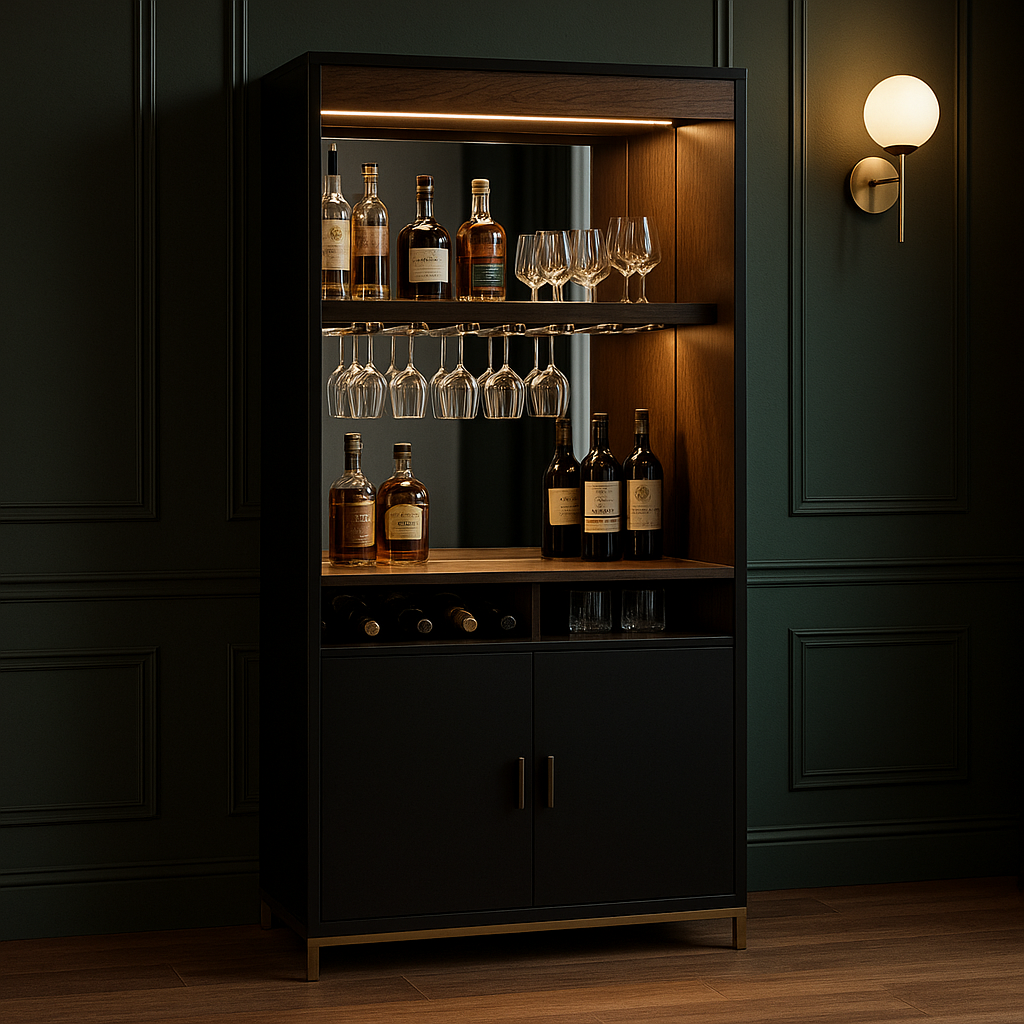 Orion LED Home Bar Cabinet