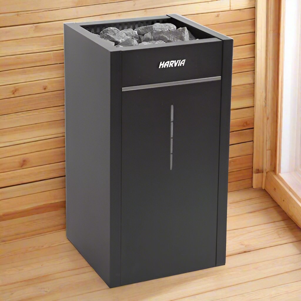 Harvia Virta Combi 10.5kW Sauna Heater – Black (240V)